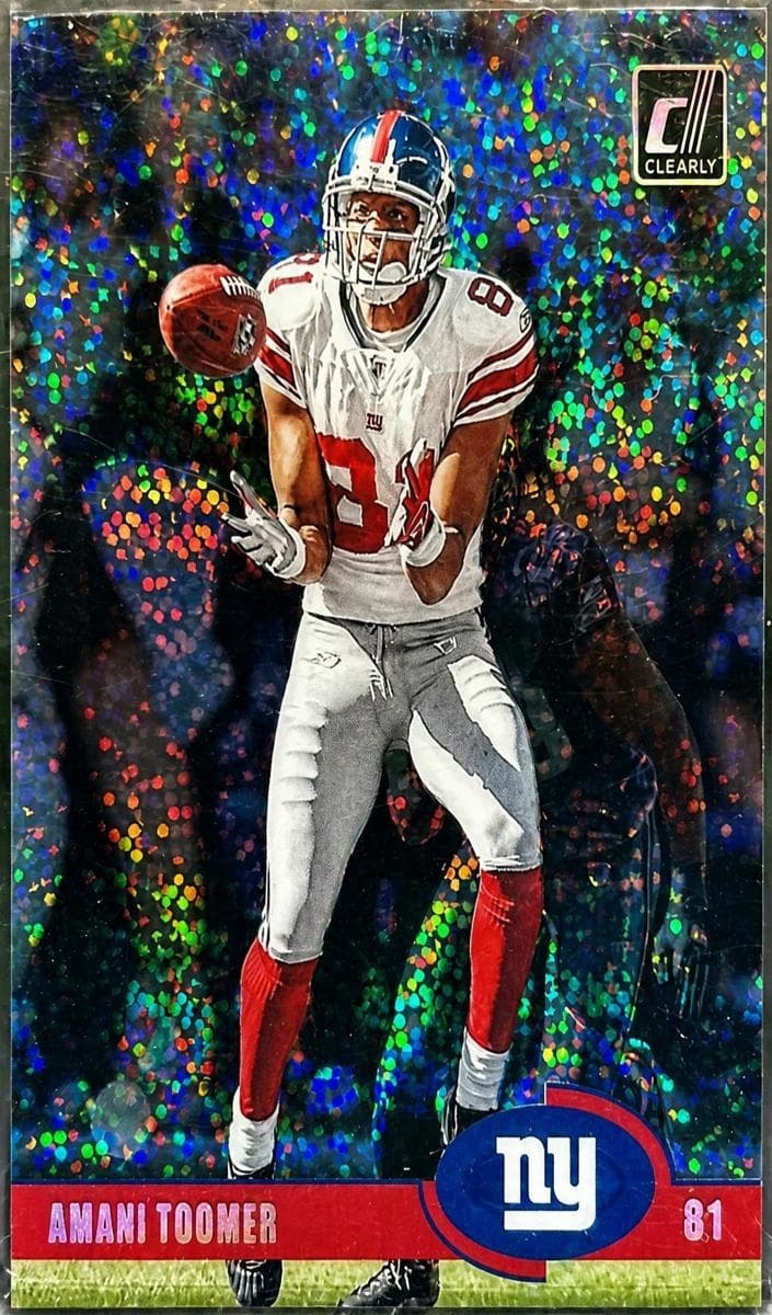Amani Toomer 2023 panini Clearly Donruss