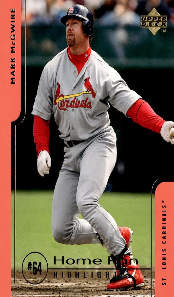 Mark McGwire 1999 upper-deck Upper Deck Challengers for 70