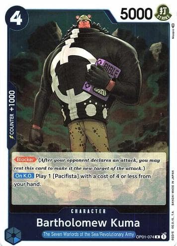 Bartholomew Kuma #op01-074