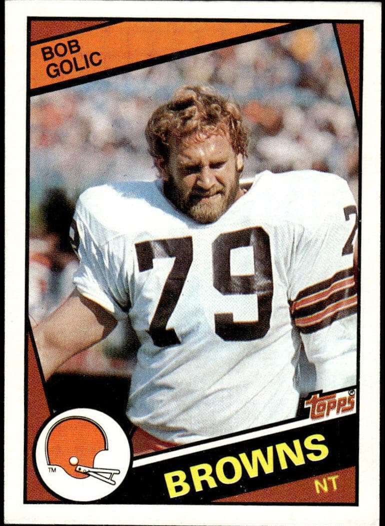 Bob Golic trading card