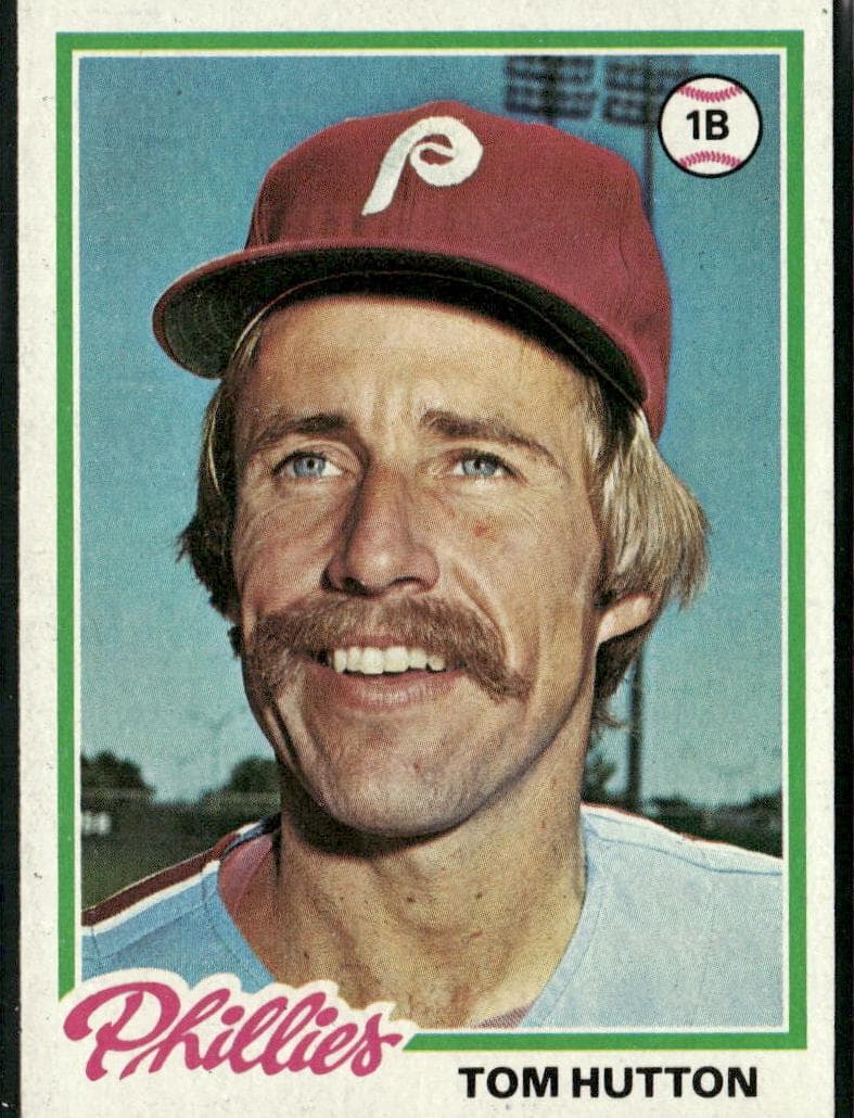 Tom Hutton 1978 topps Topps