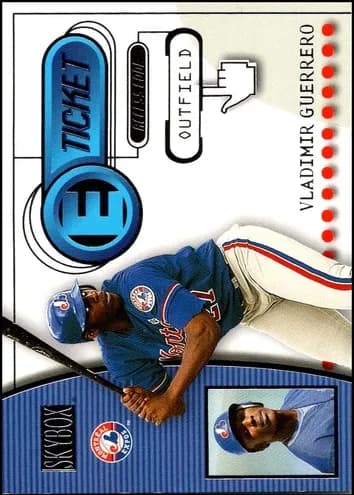 Vladimir Guerrero 2000 fleer SkyBox