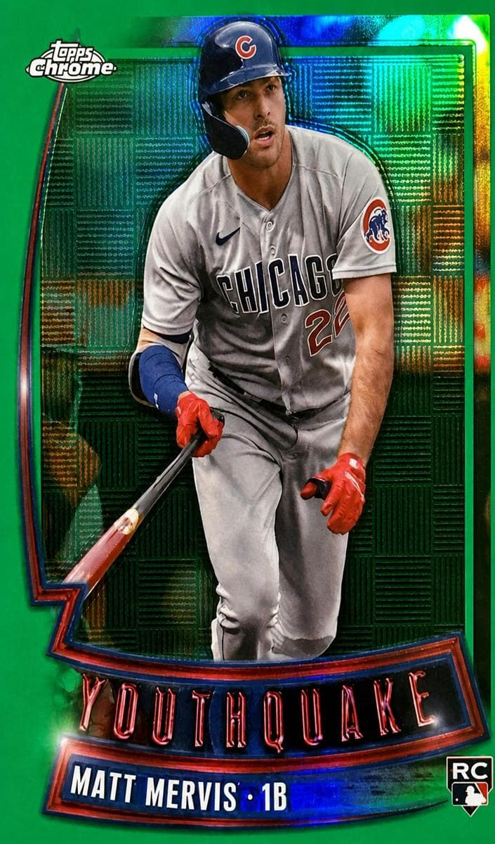 Matt Mervis 2023 topps Topps Chrome Update
