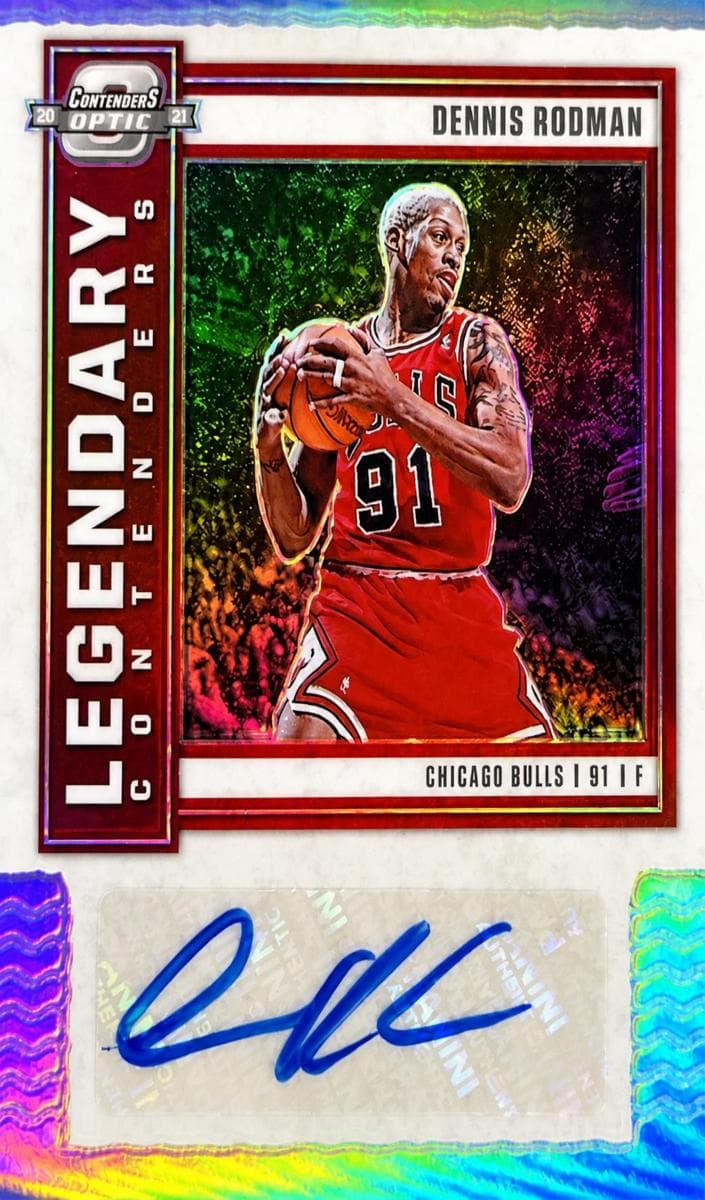 Dennis Rodman 2020 panini Panini Contenders Optic