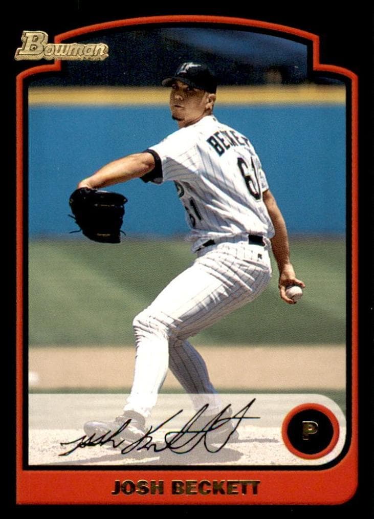 Josh Beckett 2003 bowman Bowman