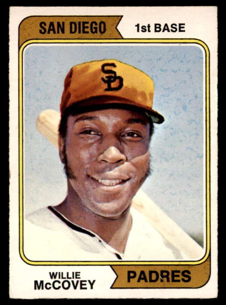 Willie McCovey 1974 topps O-Pee-Chee