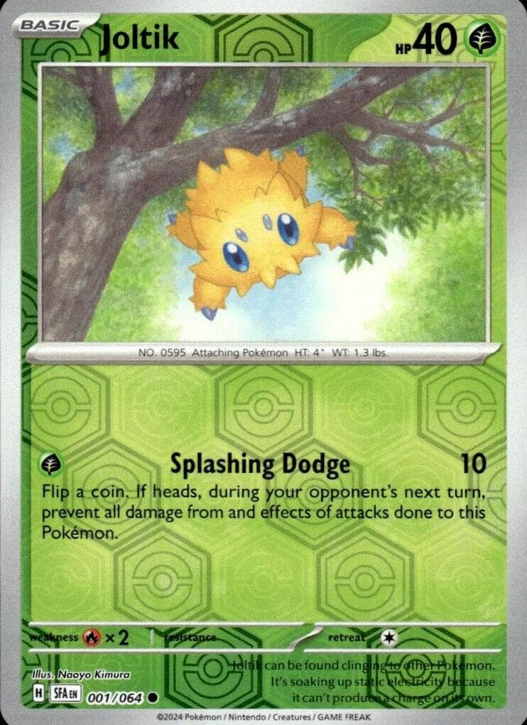 Joltik trading card
