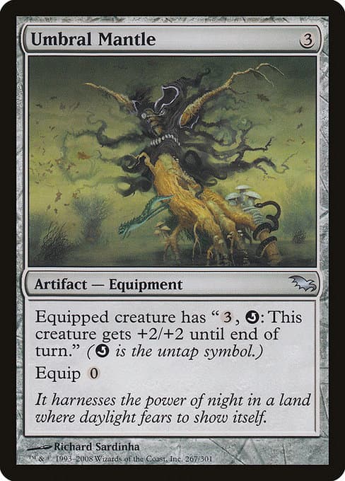 Umbral Mantle 2020 Magic: The Gathering The List Reprints