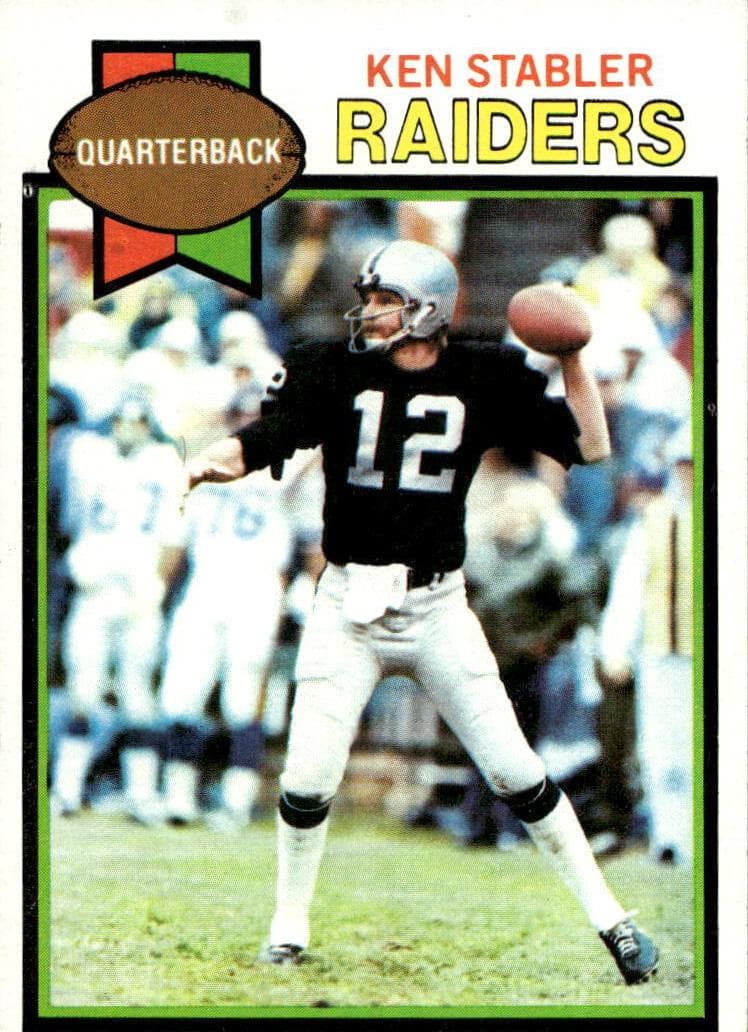 Ken Stabler 1979 topps Topps