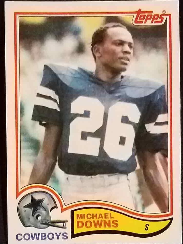 Michael Downs 1982 topps Topps