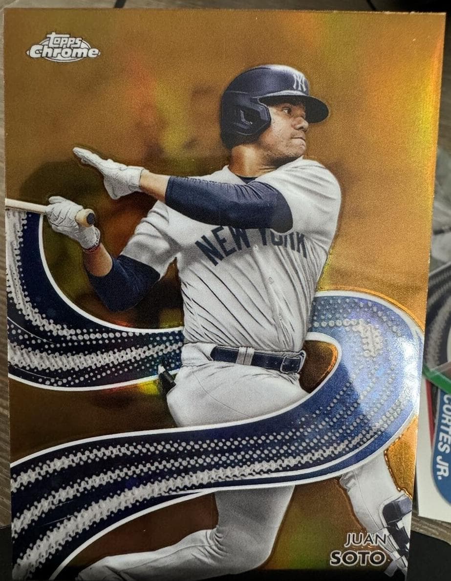 Juan Soto 2024 topps Topps Chrome