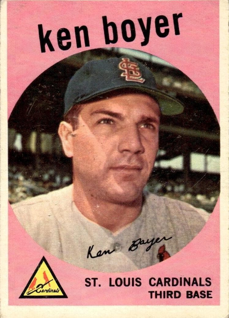 Ken Boyer 1959 topps Topps