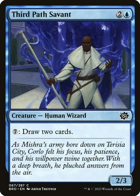 Third Path Savant 2022 Magic: The Gathering Brother's War