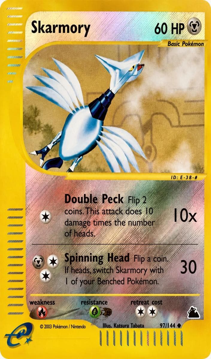 Skarmory trading card