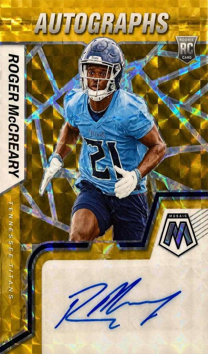 Roger McCreary 2022 panini Panini Mosaic