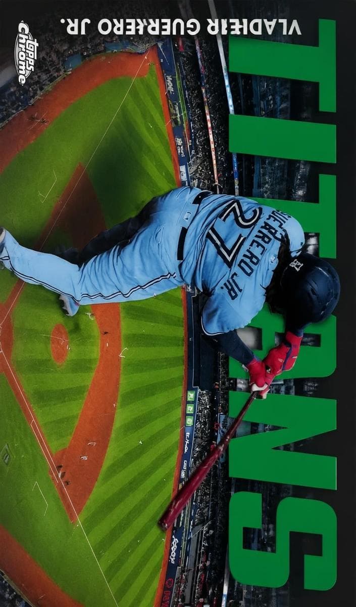 Vladimir Guerrero Jr. 2023 topps Topps Chrome Update