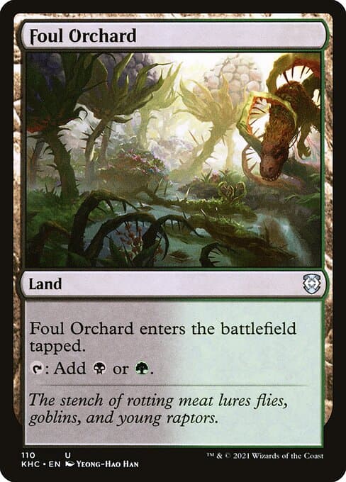 Foul Orchard 2017 Magic: The Gathering Amonkhet