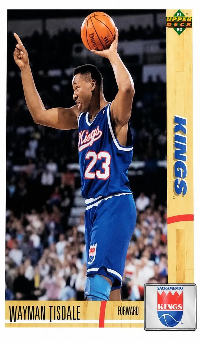 Wayman Tisdale 1991 upper-deck Upper Deck