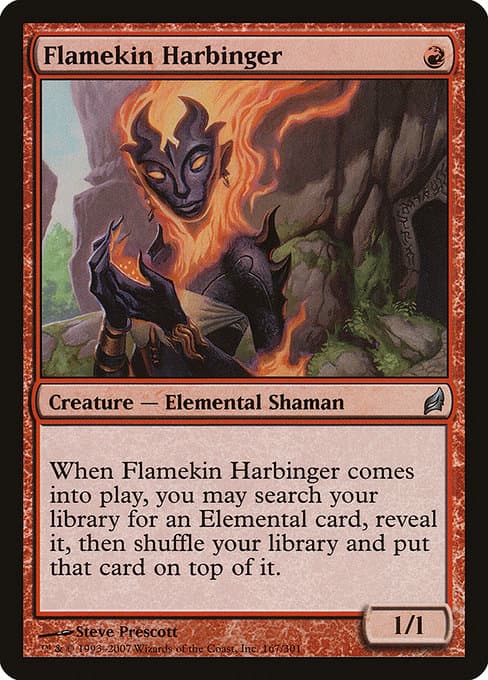 Flamekin Harbinger 2020 Magic: The Gathering