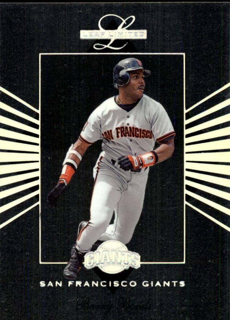 Barry Bonds 1994 leaf Leaf Limited