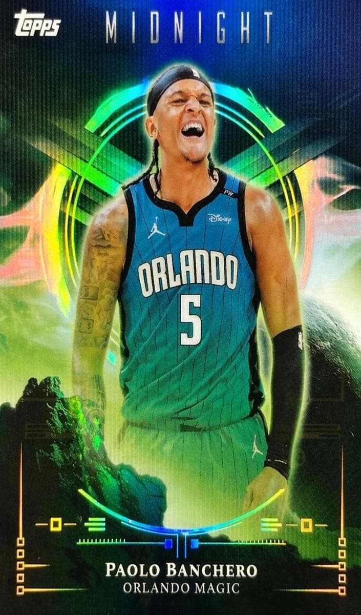 Paolo Banchero 2025 topps Topps Midnight