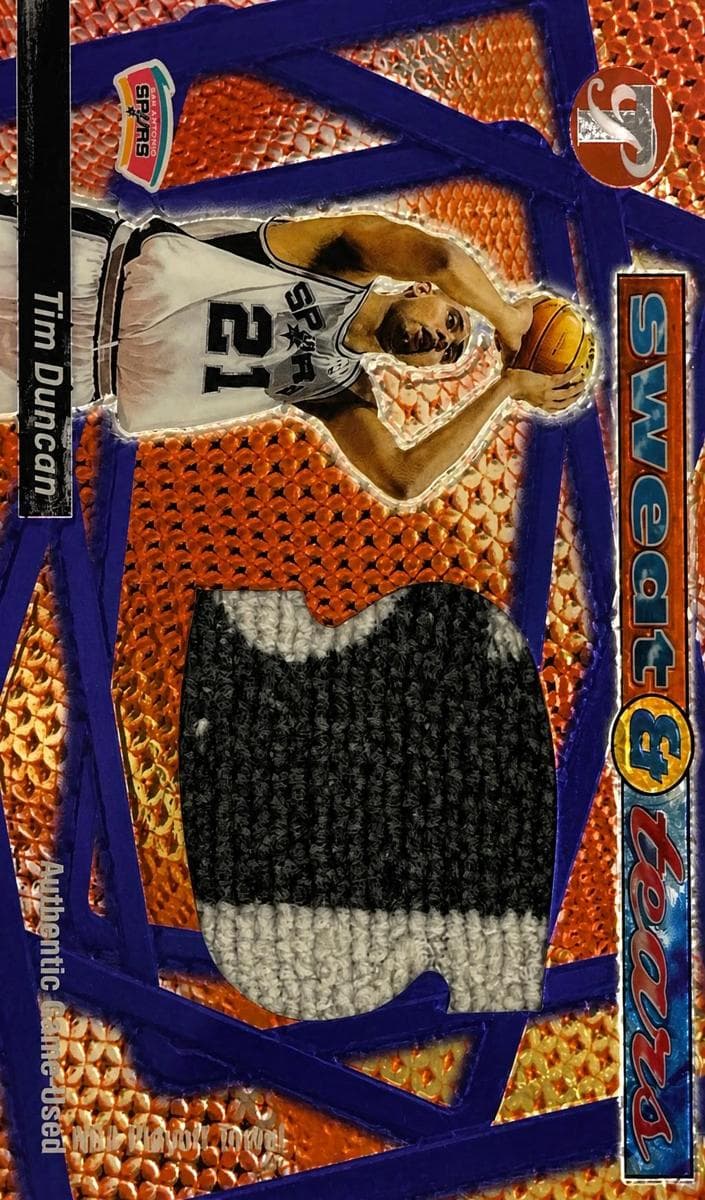 Tim Duncan 2001 topps Pristine
