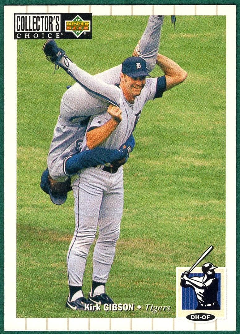Kirk Gibson 1994 unknown Collector's Choice