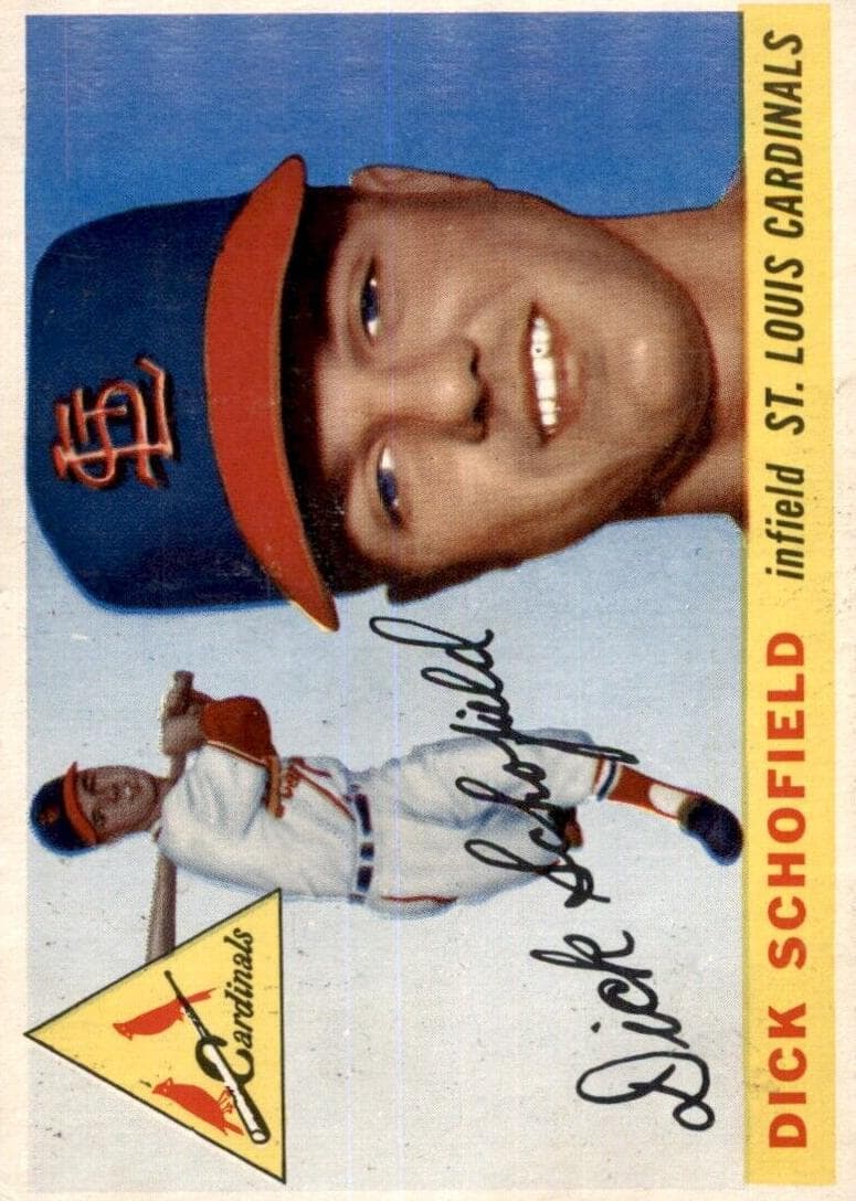 Dick Schofield 1955 topps Topps