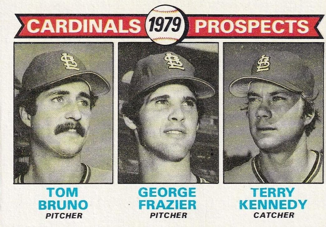 Cardinals 1979 Prospects (Tom Bruno / George Frazier / Terry Kennedy) #724