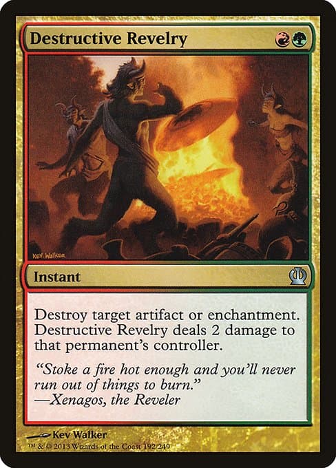 Destructive Revelry 2013 Magic: The Gathering Theros