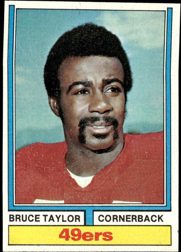 Bruce Taylor 1974 topps