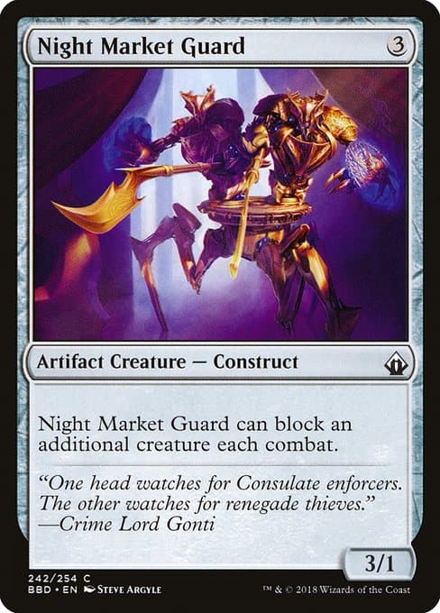 Night Market Guard 2017 Magic: The Gathering Aether Revolt