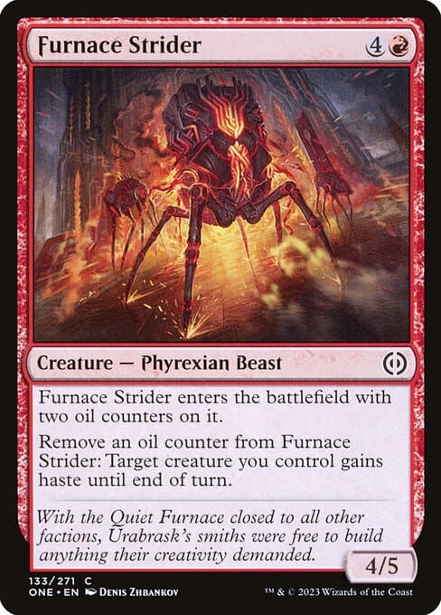 Furnace Strider 2023 Magic: The Gathering Phyrexia: All Will Be One