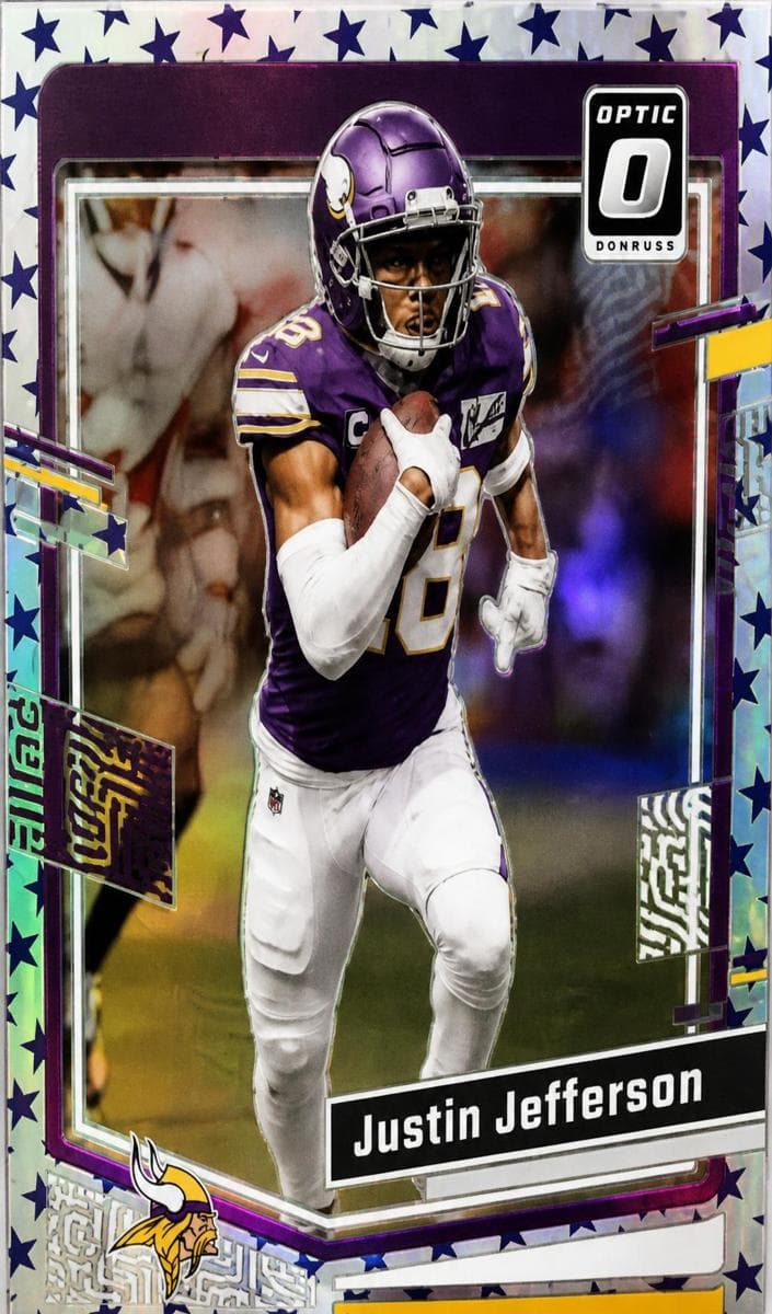 Justin Jefferson 2023 panini Donruss Optic