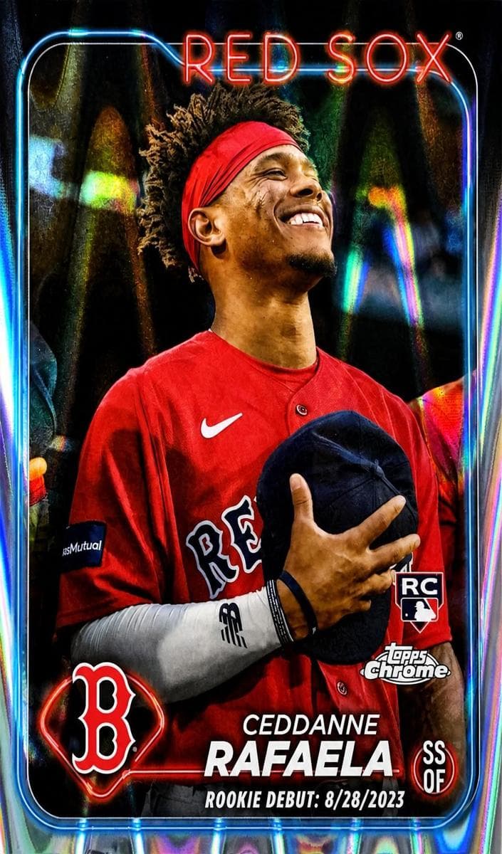 Ceddanne Rafaela 2024 topps Topps Chrome Update