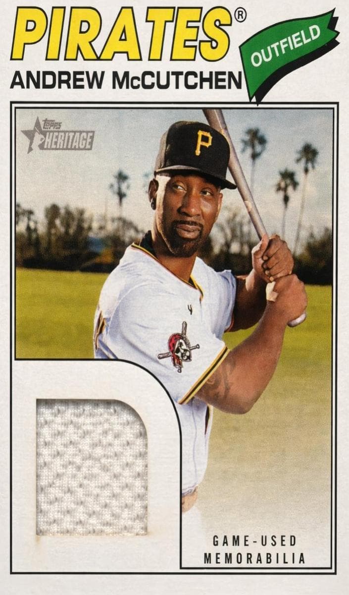 Andrew McCutchen 2026 topps Topps Heritage