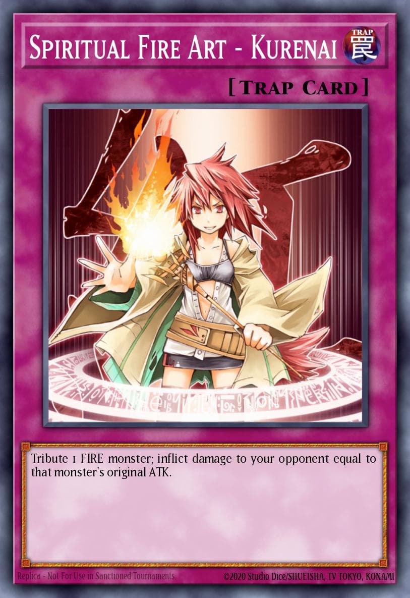 Spiritual Fire Art - Kurenai #SR14-EN035