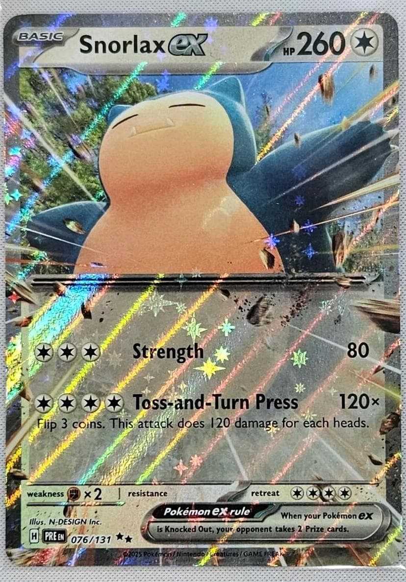 Snorlax EX #76