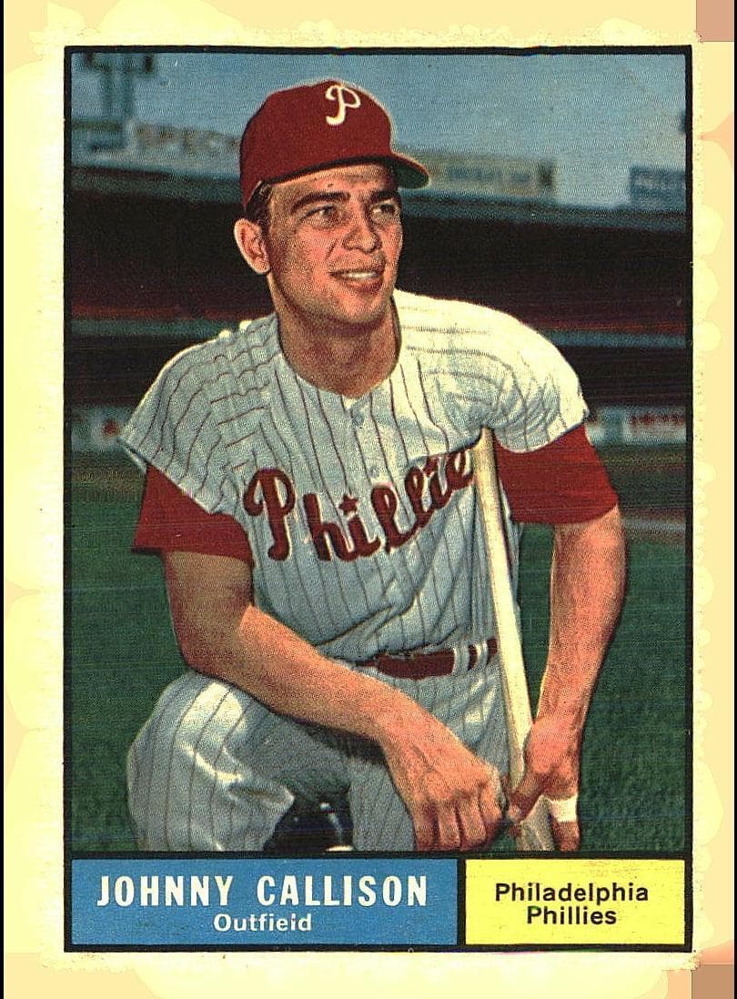 Johnny Callison 1961 topps Topps