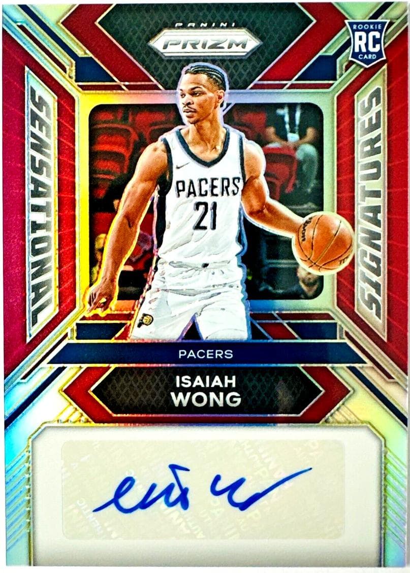 Isaiah Wong 2023 panini Panini Prizm