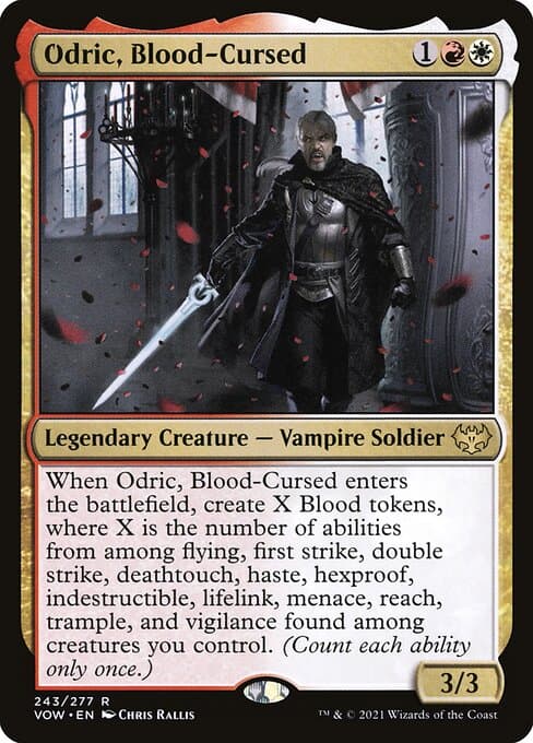 Odric, Blood-Cursed 2022 Magic: The Gathering Innistrad: Double Feature
