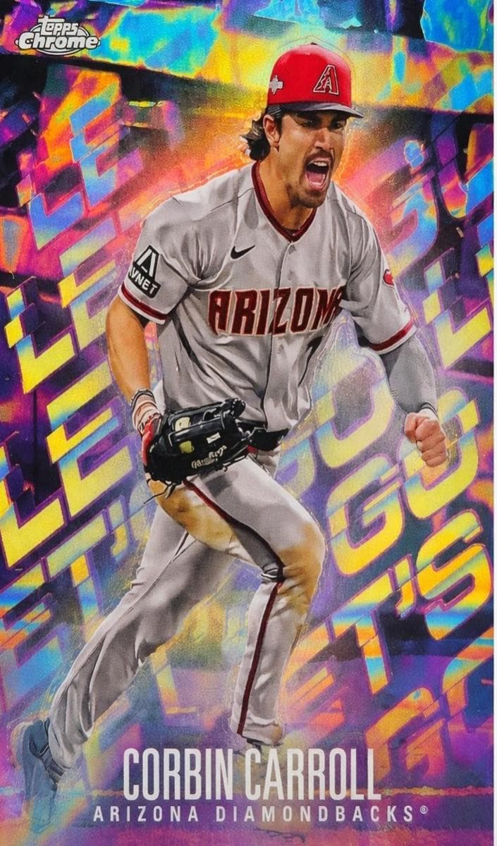Corbin Carroll 2024 topps Topps Chrome