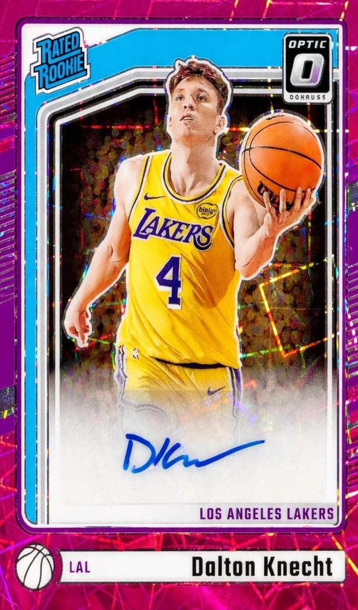 Dalton Knecht 2024 panini Donruss Optic