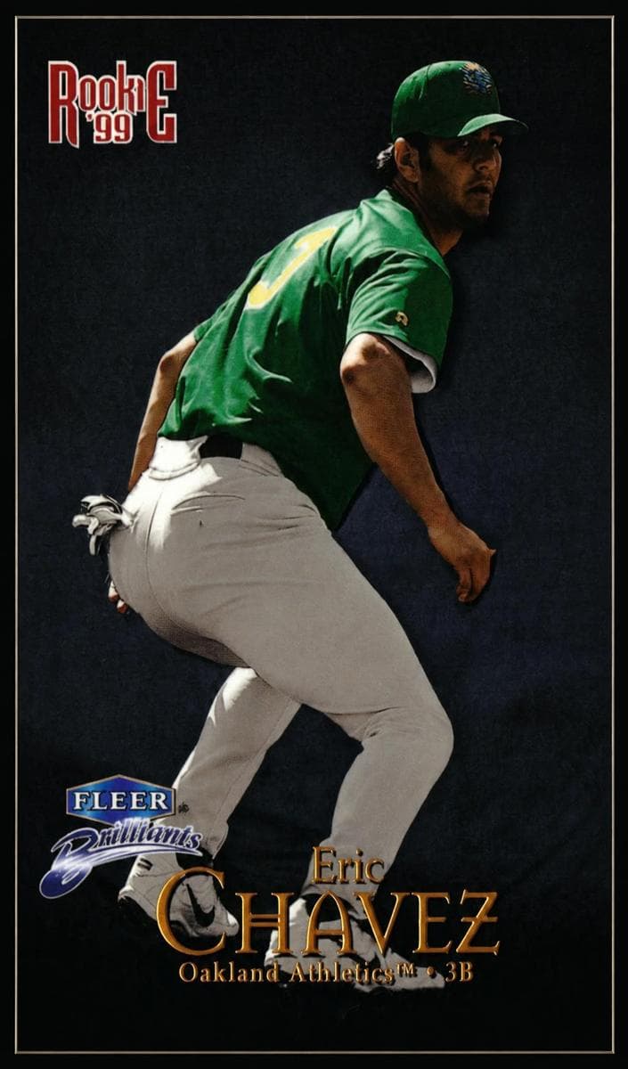 Eric Chavez 1999 fleer Fleer Brilliants