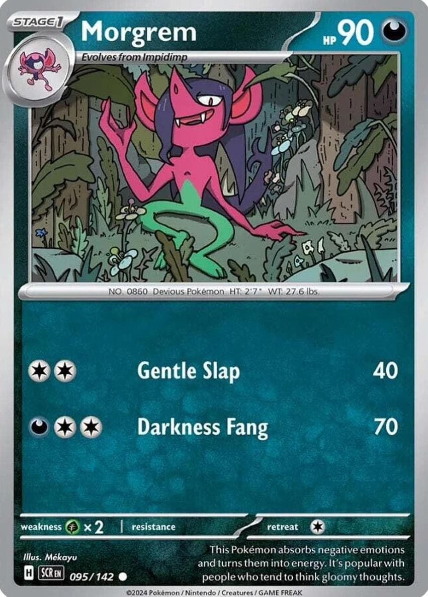 Morgrem trading card