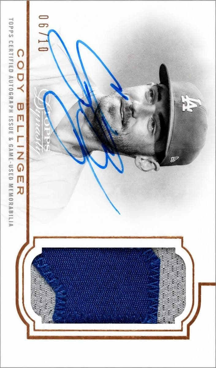 Cody Bellinger 2020 topps Topps Dynasty