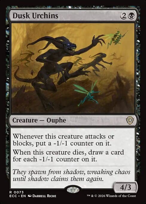 Dusk Urchins 2026 Magic: The Gathering Lorwyn Eclipsed Commander