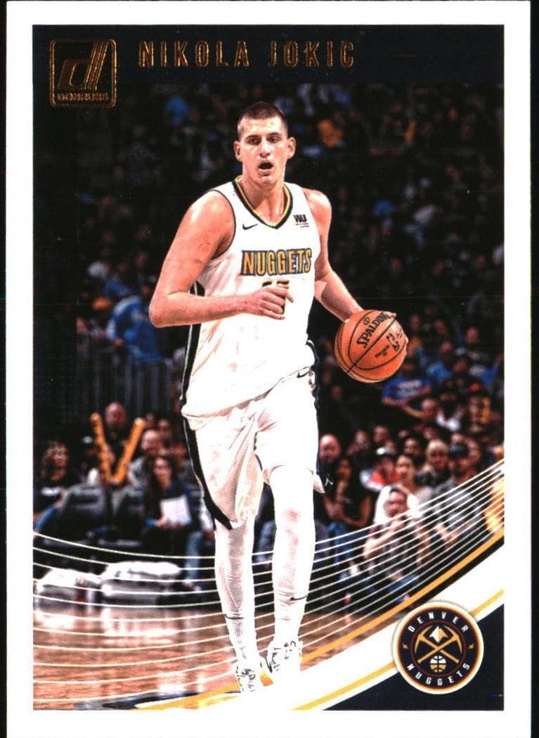 Nikola Jokic 2018 panini Donruss Optic