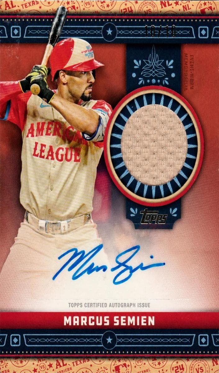 Marcus Semien 2024 topps Topps Update