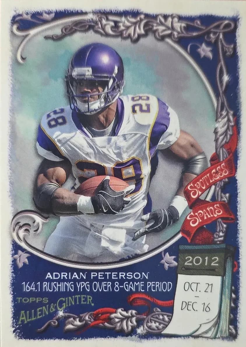 Adrian Peterson 2023 topps Topps Composite